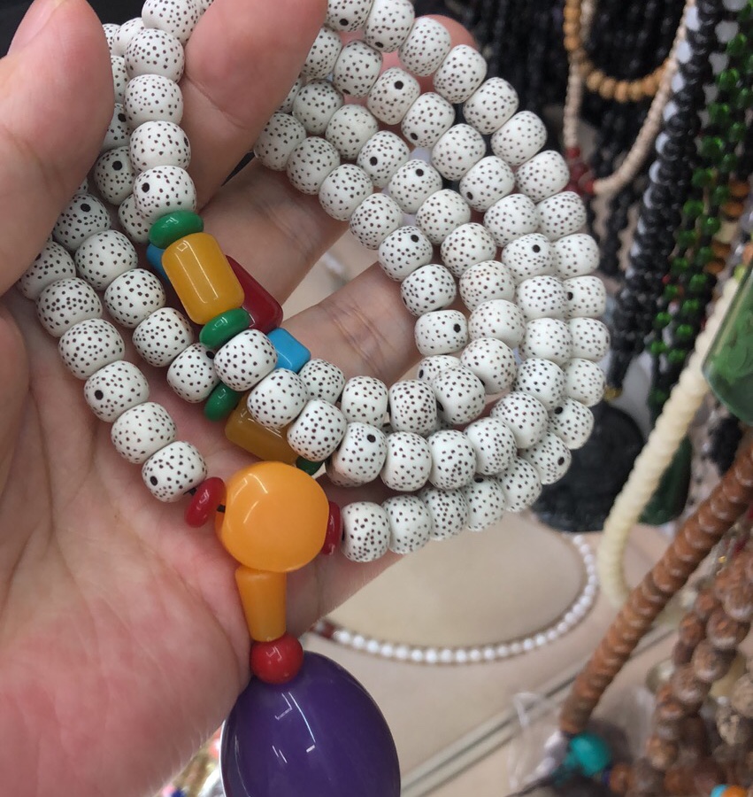 树脂星月菩提子 高级感 欧美复古 叠戴 简约 
