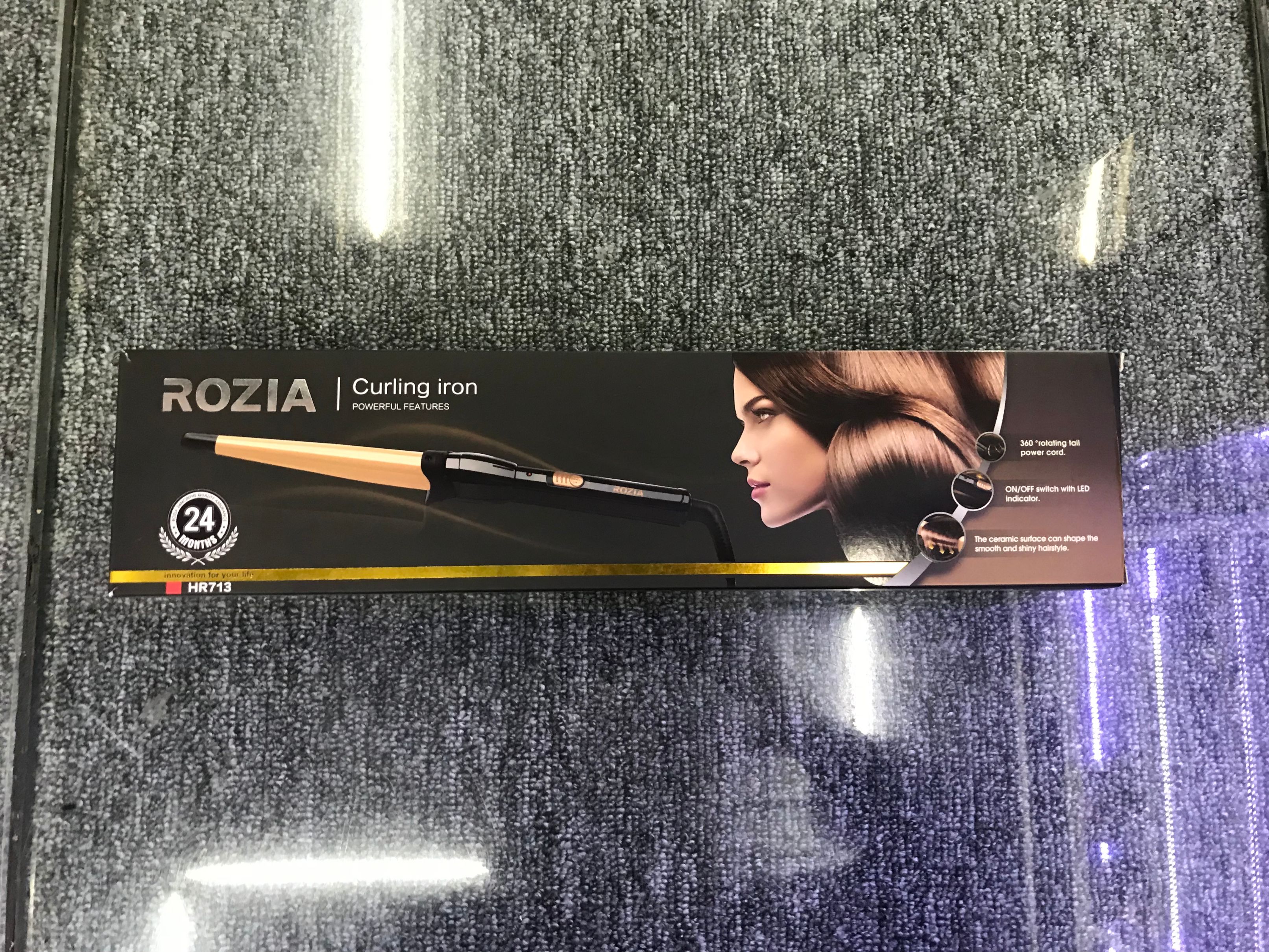 ROZIA Hair Care Products Conical Curling Iron HR713