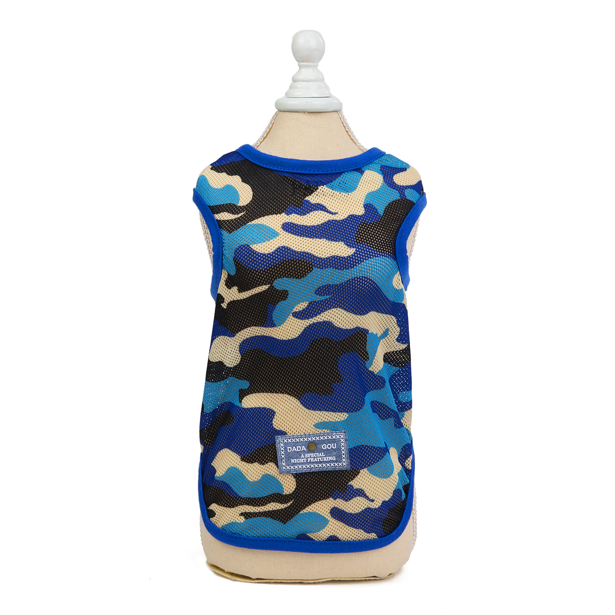 新款春夏宠物衣服迷彩网眼背心宠物小型犬衣服泰迪衣服厂家直销详情5