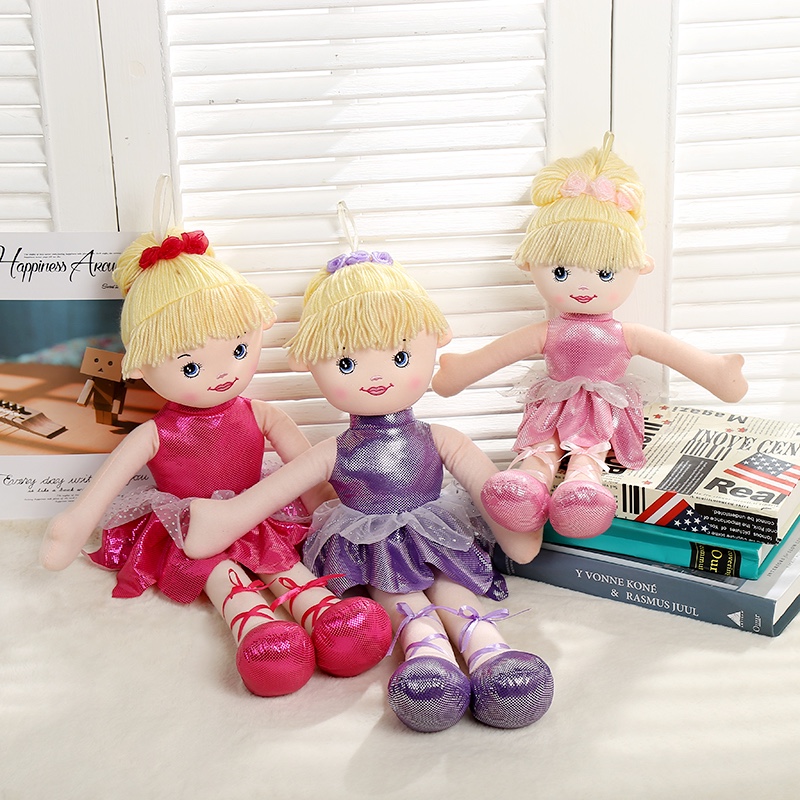 Ballet flat-bottomed girl doll