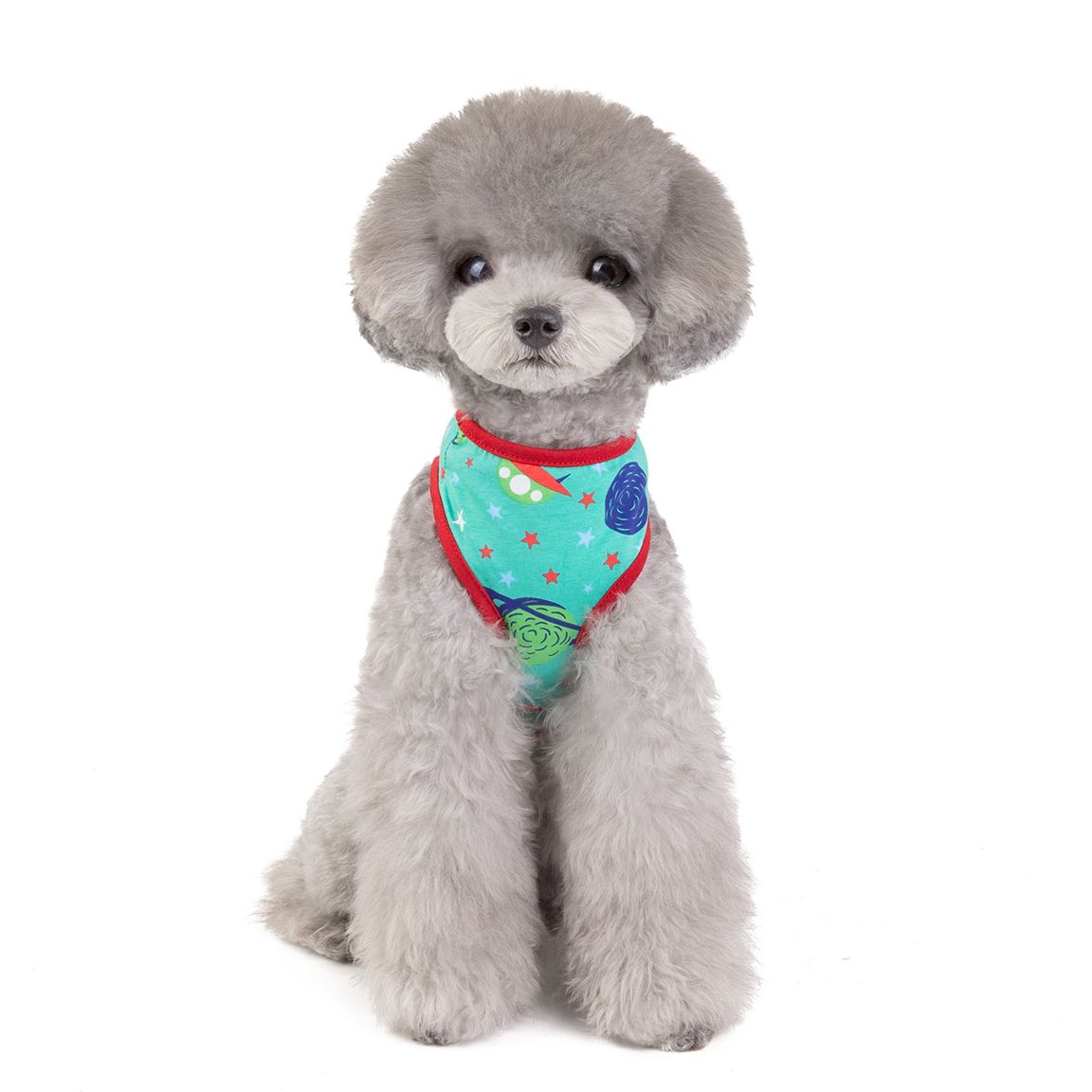 新款春夏宠物衣服太空背心宠物夏日小型犬衣服泰迪衣服厂家直销