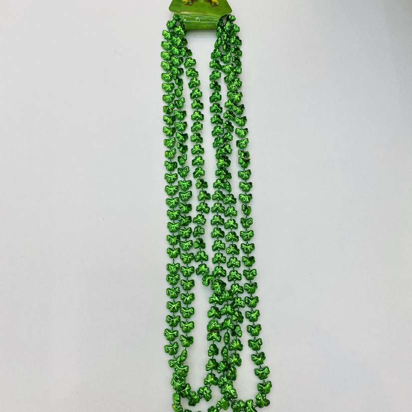 爱尔兰节肥三叶草项链图