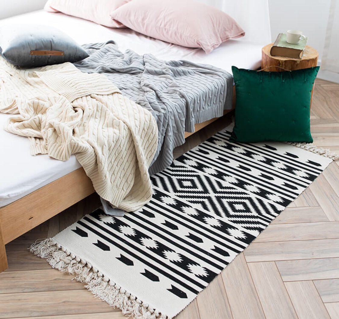 家用地毯实物图