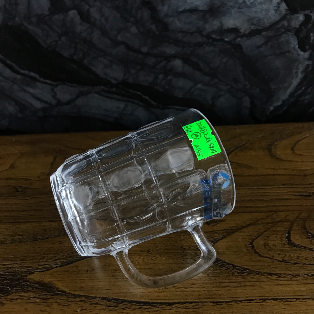玻璃带把红茶杯产品图