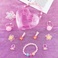 儿童戒指爱心礼盒小女孩首饰品戒指项链手饰公主可爱卡通礼物产品图