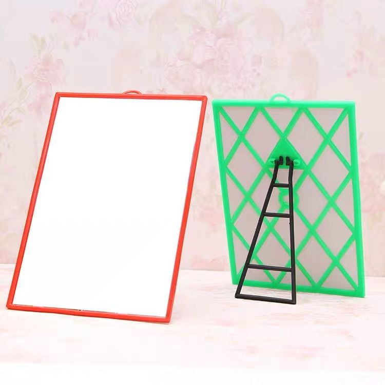 New square mesh mirror 18*24cm single-side mirror multiple dimensions