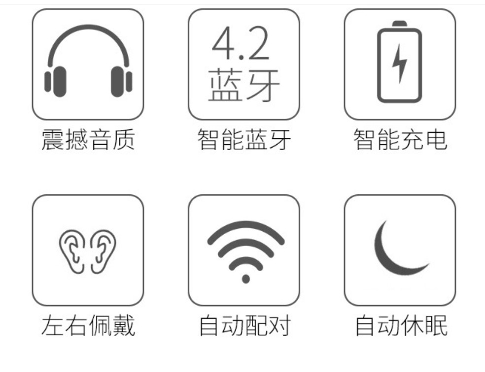 跨境爆款 i9s tws无线蓝牙耳机运动迷你双通5.0立体声详情图5