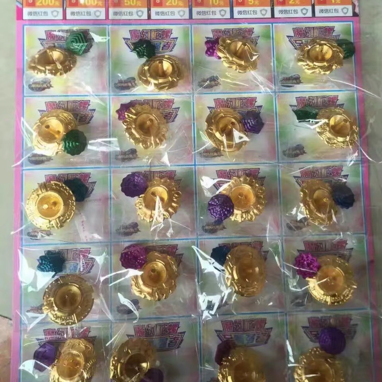 Street stall supplies of various plastic alloy small gyroscopes for children's educational purposes Application Scenario