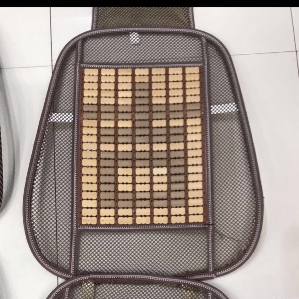 Bamboo block car seat cushions are universal auspicious characters for summer