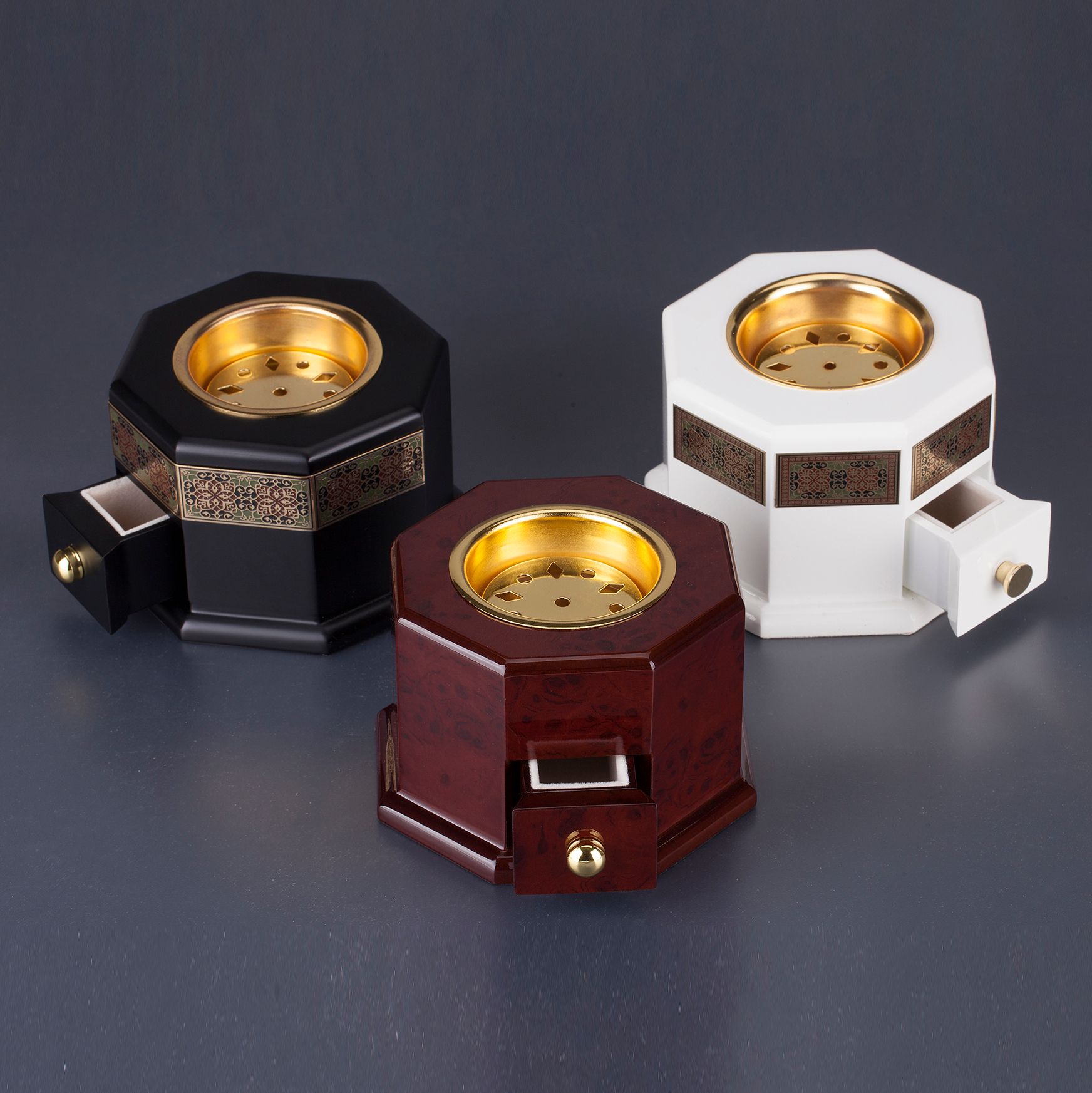 New Arab and Middle Eastern style wooden incense burner