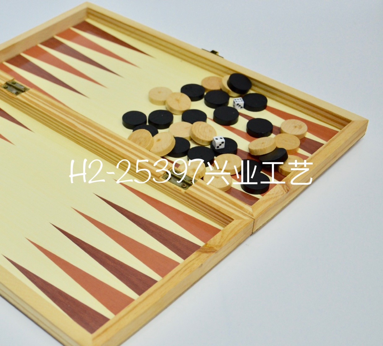 木质国际象棋Wooden Chess/三合一3in1国际象棋&西洋棋两用/双用国际象棋细节图