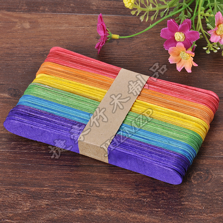 义乌好货 桦木彩色压舌棒优质木制压舌棒卫生用品木棒详情图2