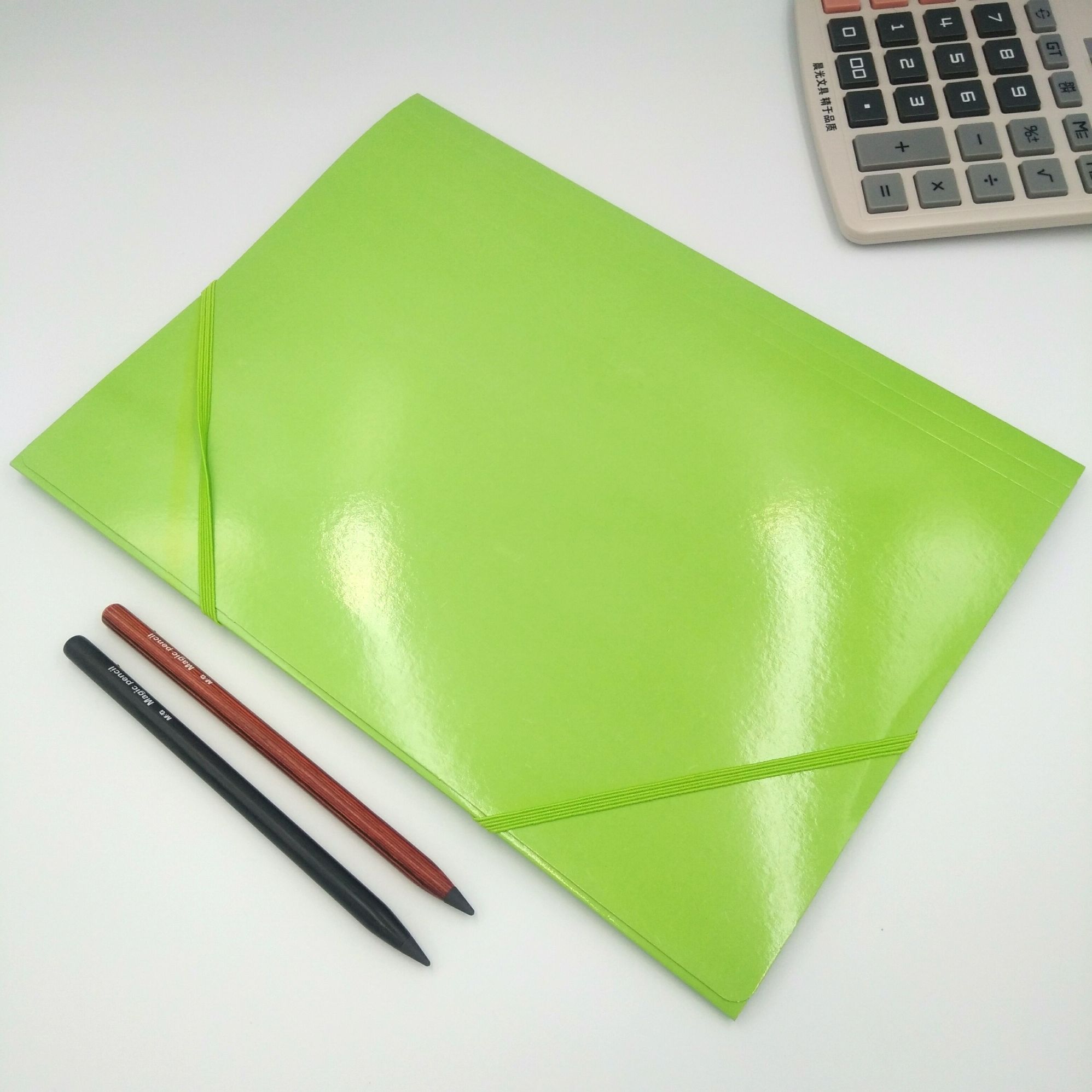 Three - page folder office folder paper folder A4 tape storage folder manufacturers direct