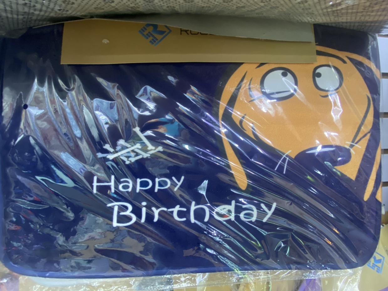 A20.法兰绒防滑吸水地垫