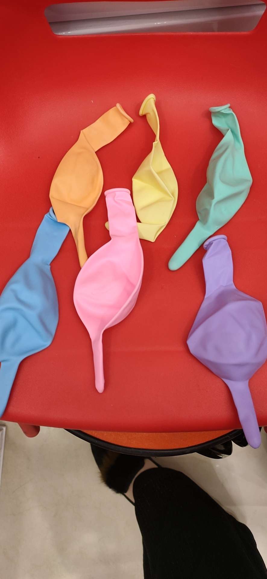 macaron linking balloon, 100pcs packing