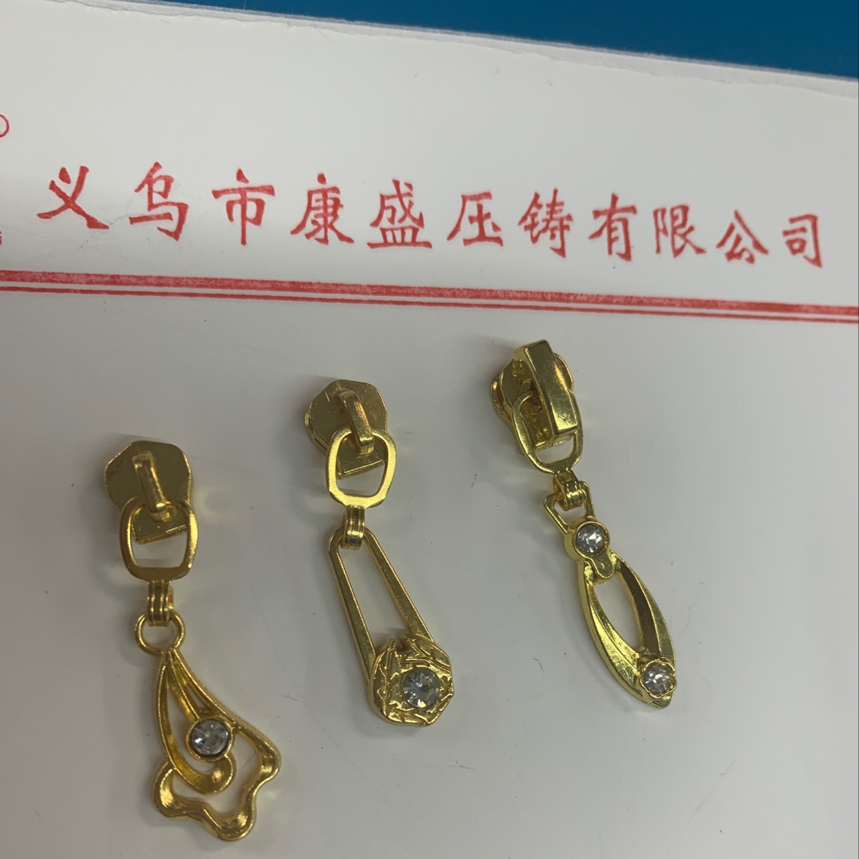 No. 3 nylon fancy pull head details Picture