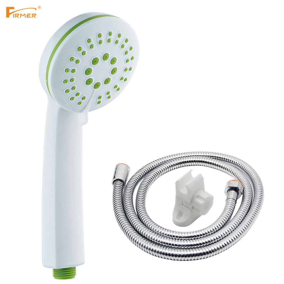FIRMER's best-selling three-piece water-saving, multi-functional and shock-resistant showerhead set in blister packaging detail image 2