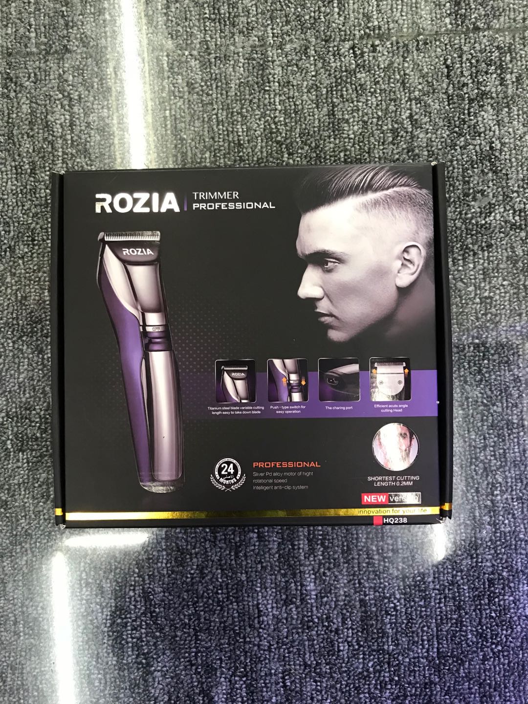 ROZIA Professional Hair clipper HQ238 for bald heads