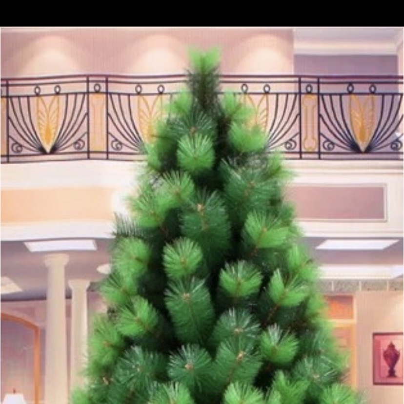 A 2.1-meter-tall, two-color luxurious pine needle bare tree Specification image