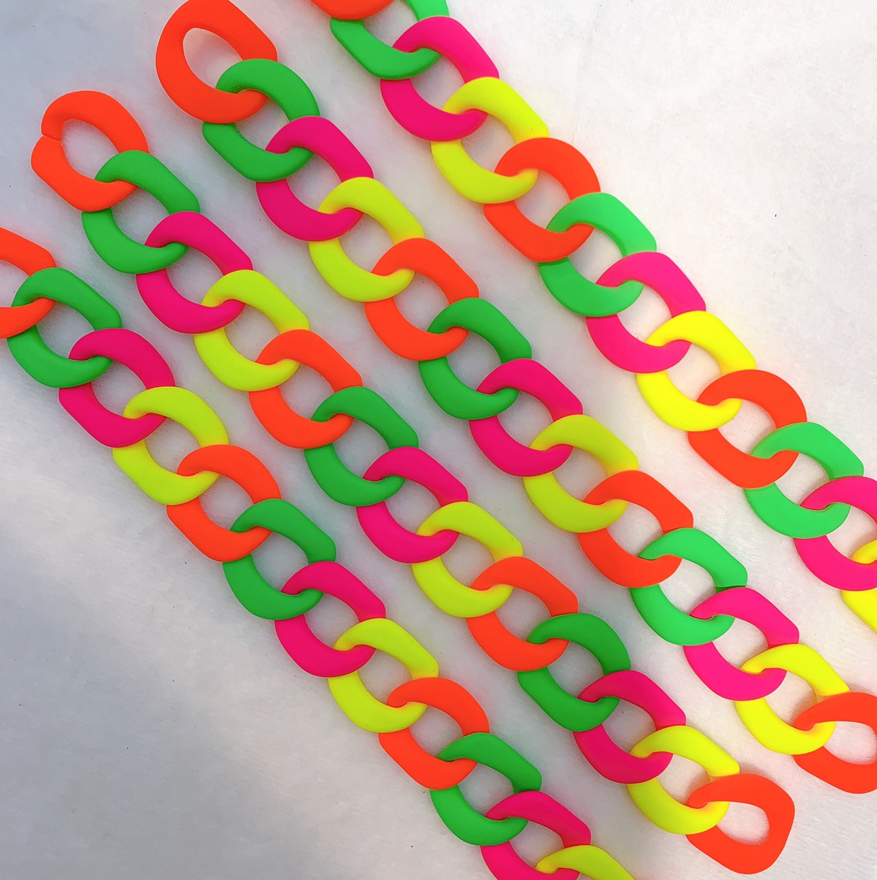 Fluorescent acrylic chain Application Scenario