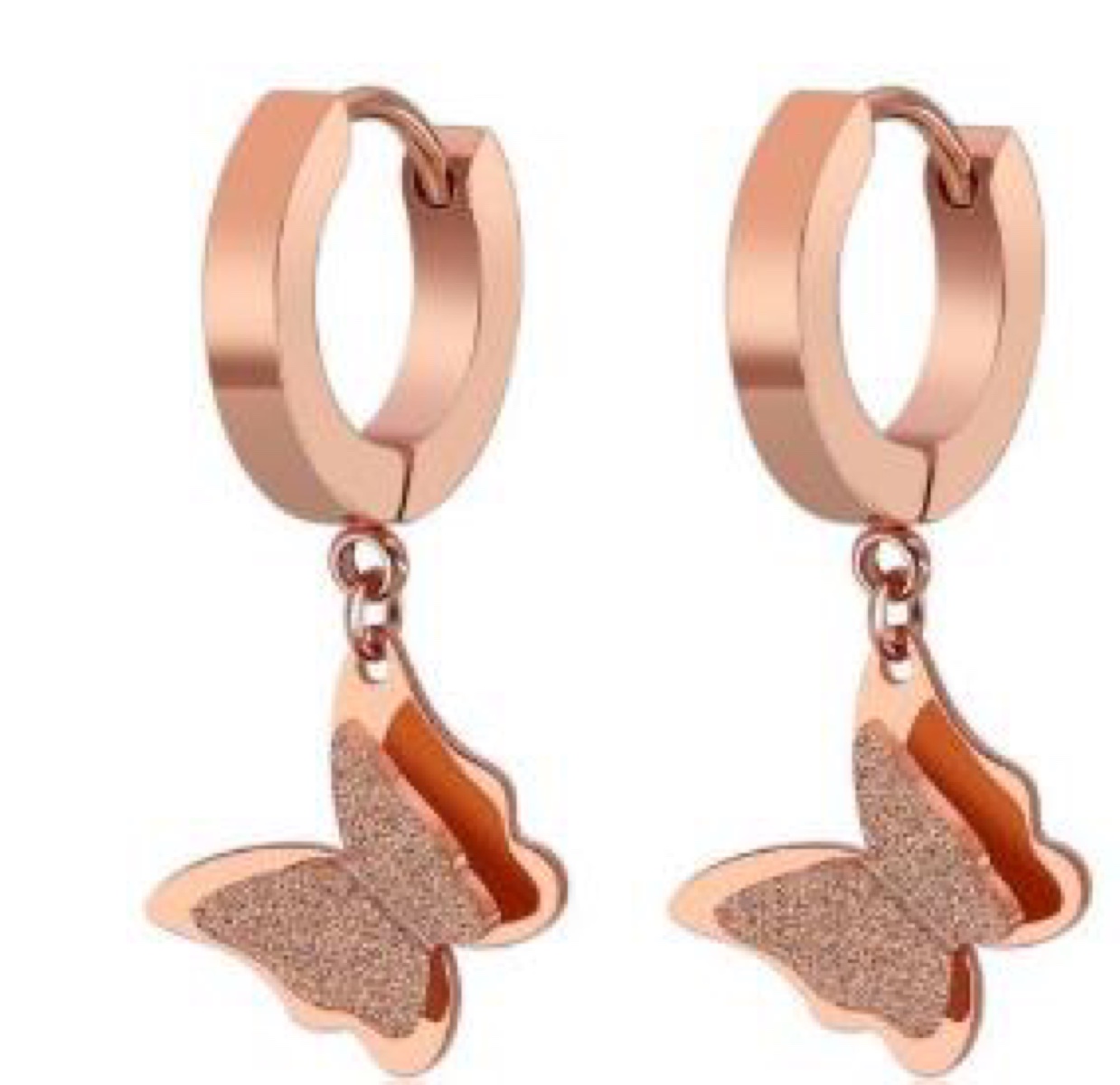 The 2020 new trendy men's earrings with the Korean version of the cross ear buckle, a personalized women's trendy earrings accessory, 1 details Picture