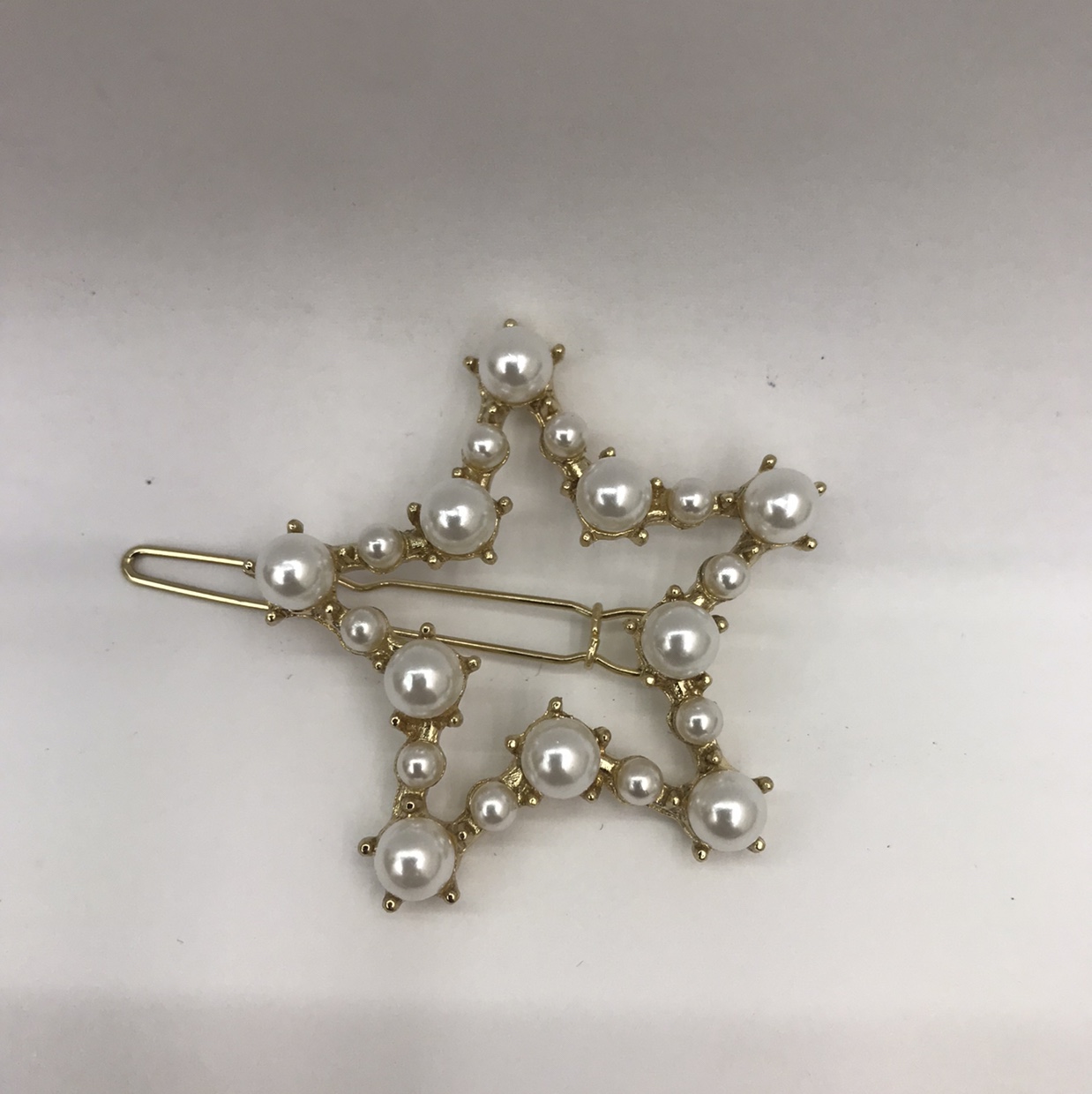 Five-pointed star frog button thumbnail