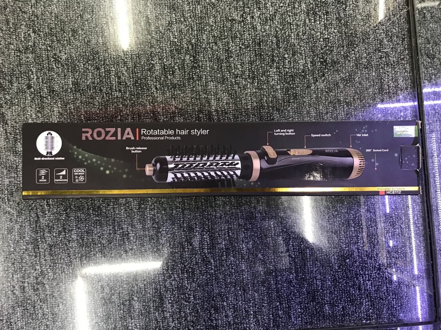 ROZIA electric hair comb HC8112 thumbnail
