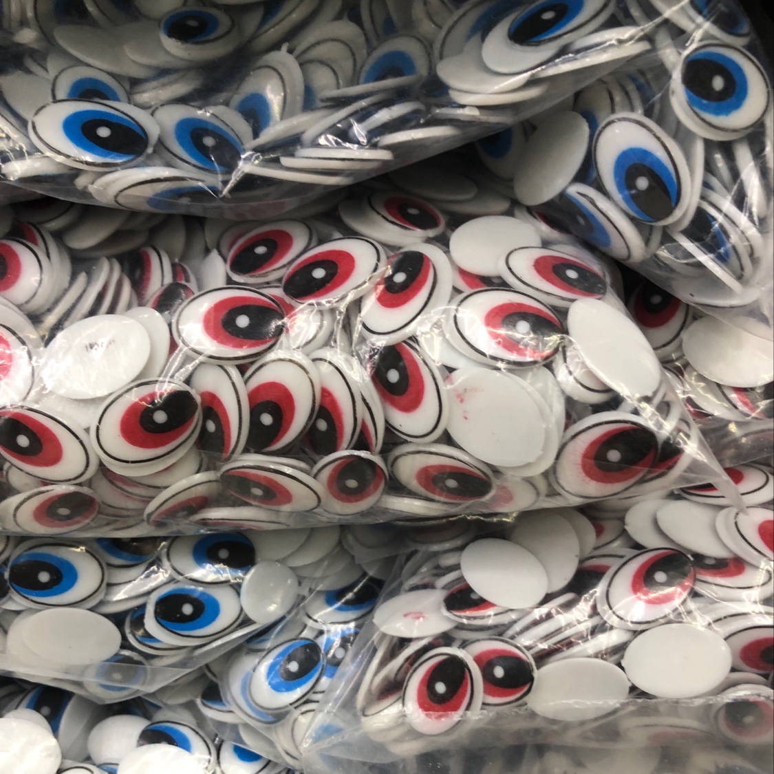 Color flat cartoon eyes thumbnail