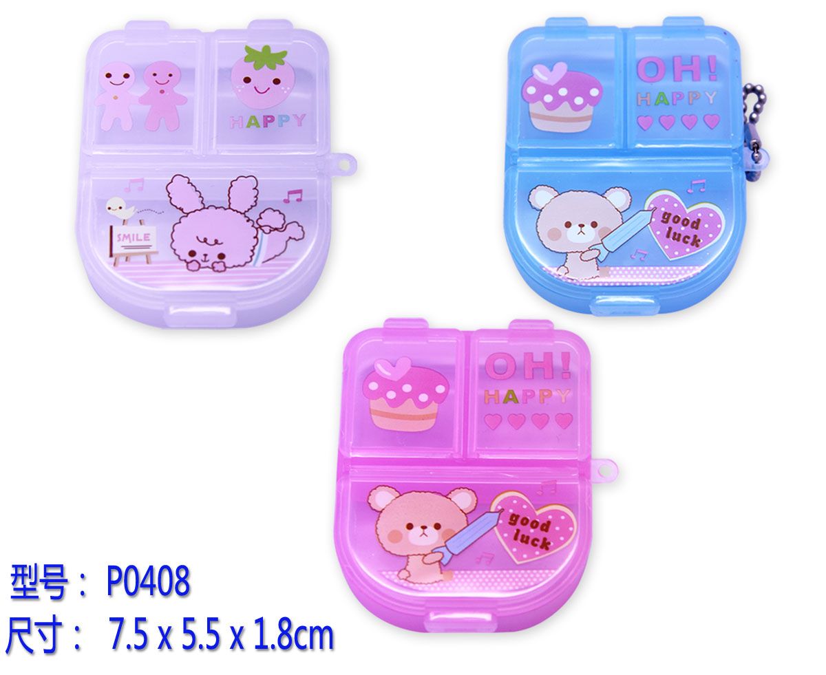 Manufacturers direct three transparent box convenient to carry out the custom LOG thumbnail