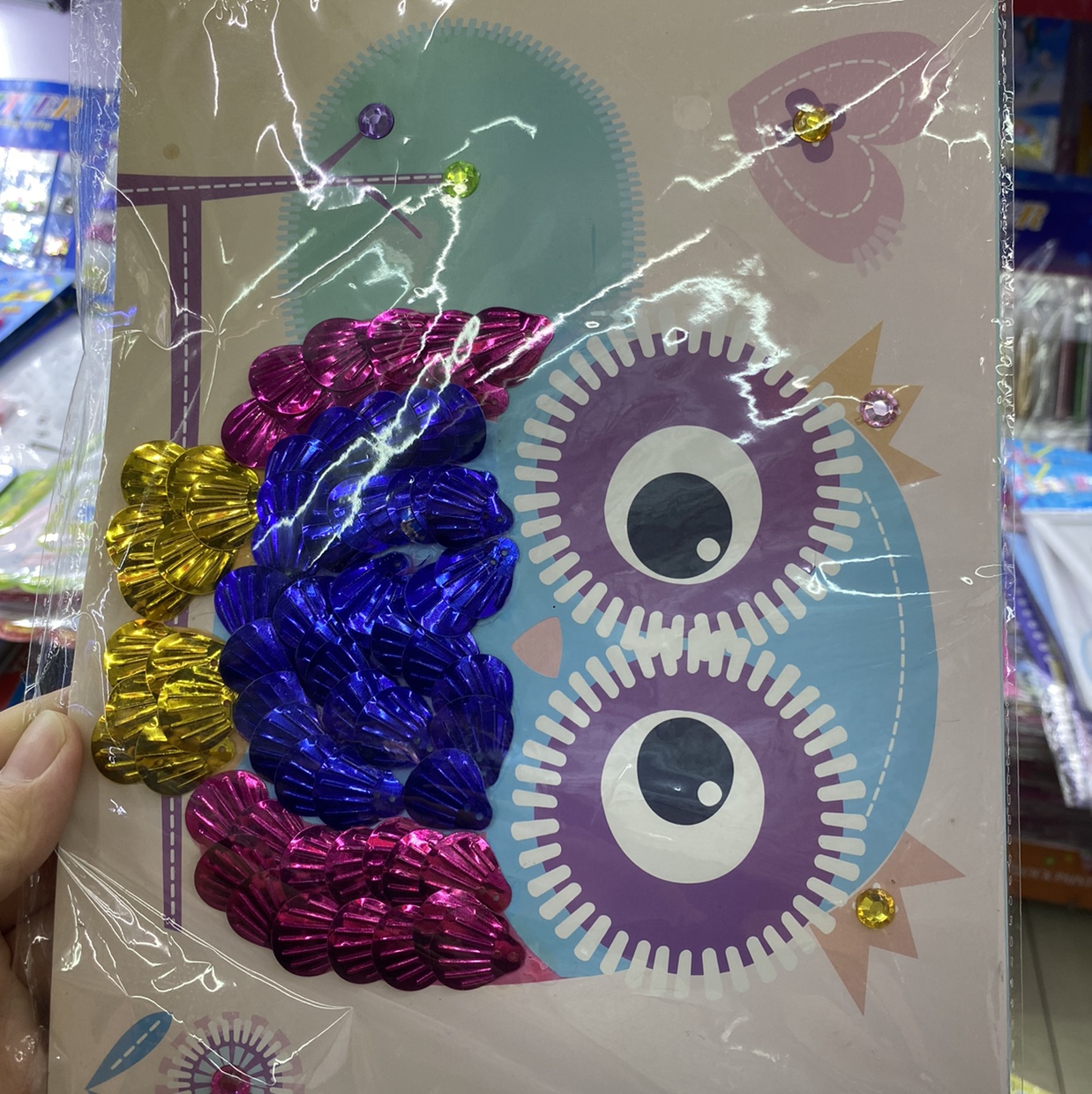 贝壳贴画
