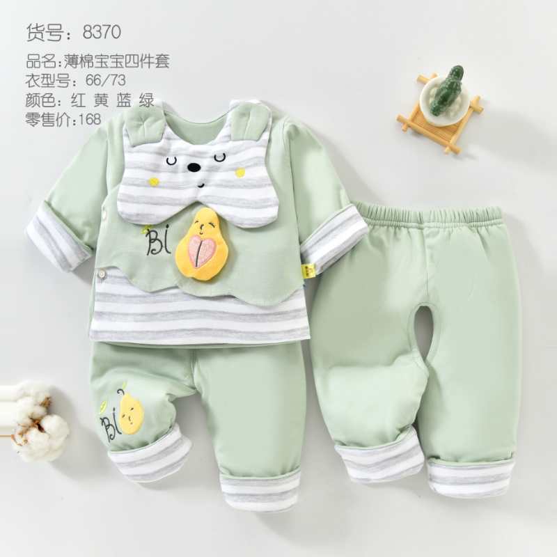 四件套薄款棉衣。春秋冬款产品图