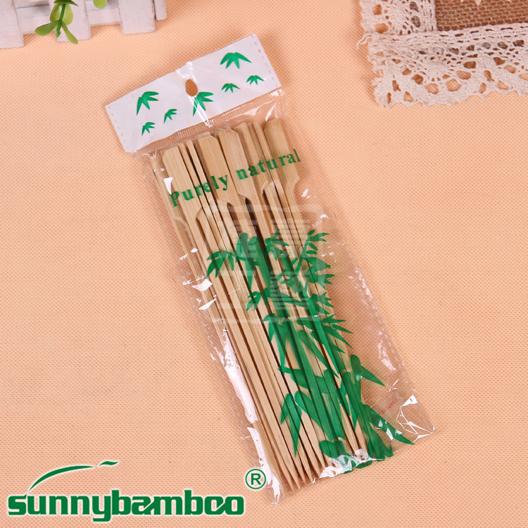 Yiwu Good products: Guandong boiled meat skewers, bamboo stick barbecue, disposable meatballs, square bamboo sticks, factory direct sales and wholesale detail image 3