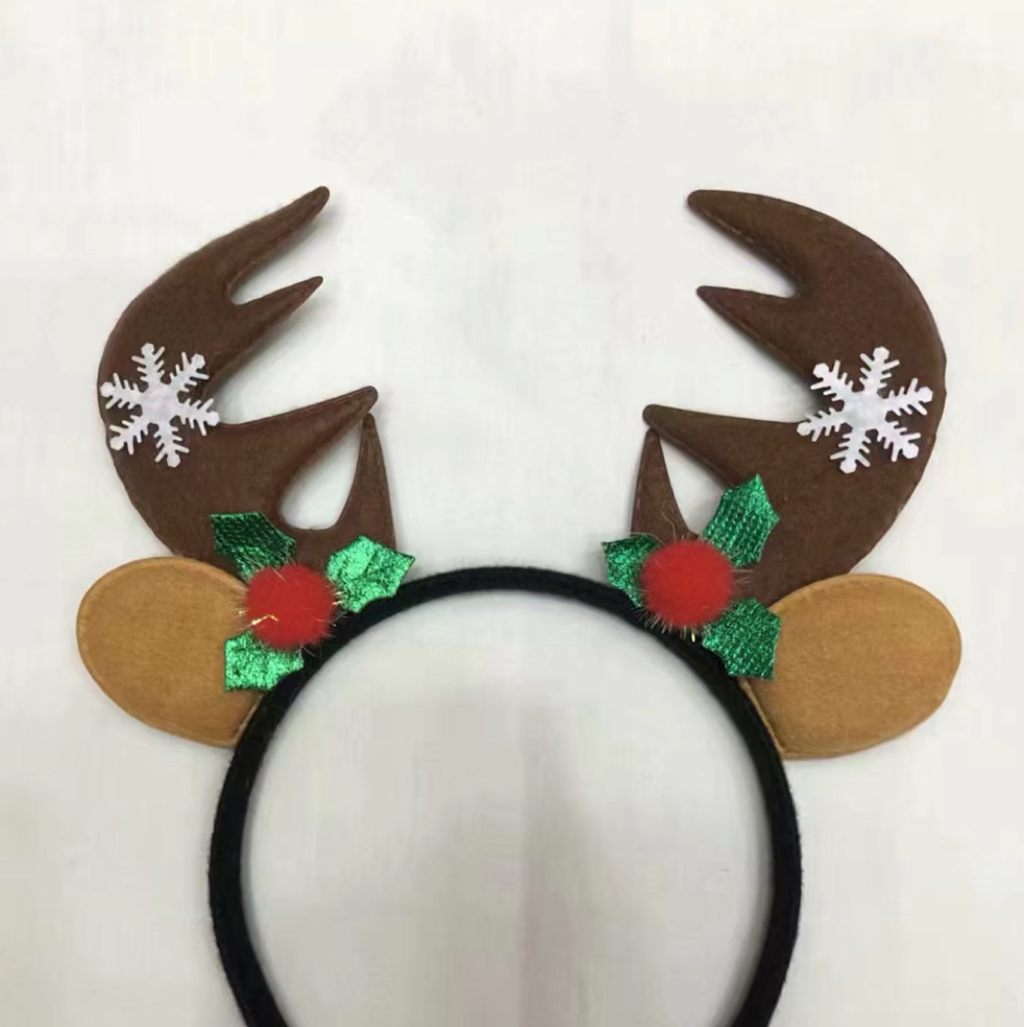 Christmas deer headwear, Christmas hair band, Christmas hair buckle details Picture