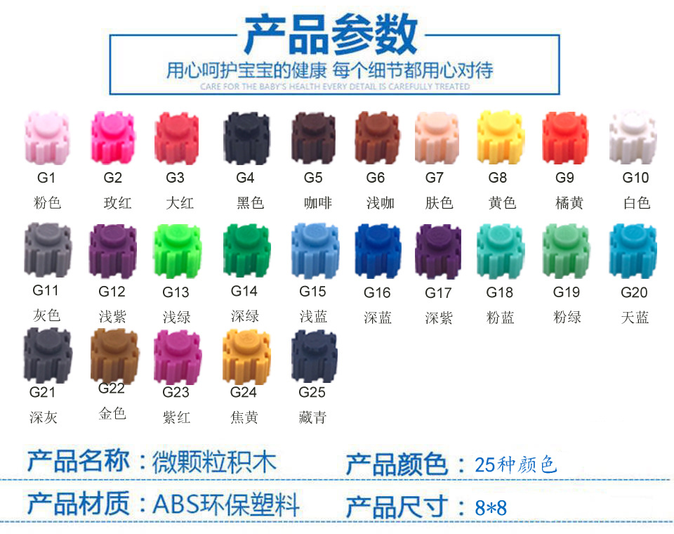 老爷车微型颗粒拼插创意汽车模型积木玩具详情图1