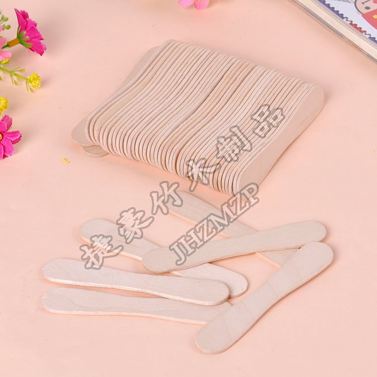 Other disposable products: High-quality and genuine birch ice spoons and multi-purpose wooden spoons wholesale from Yiwu Specification image