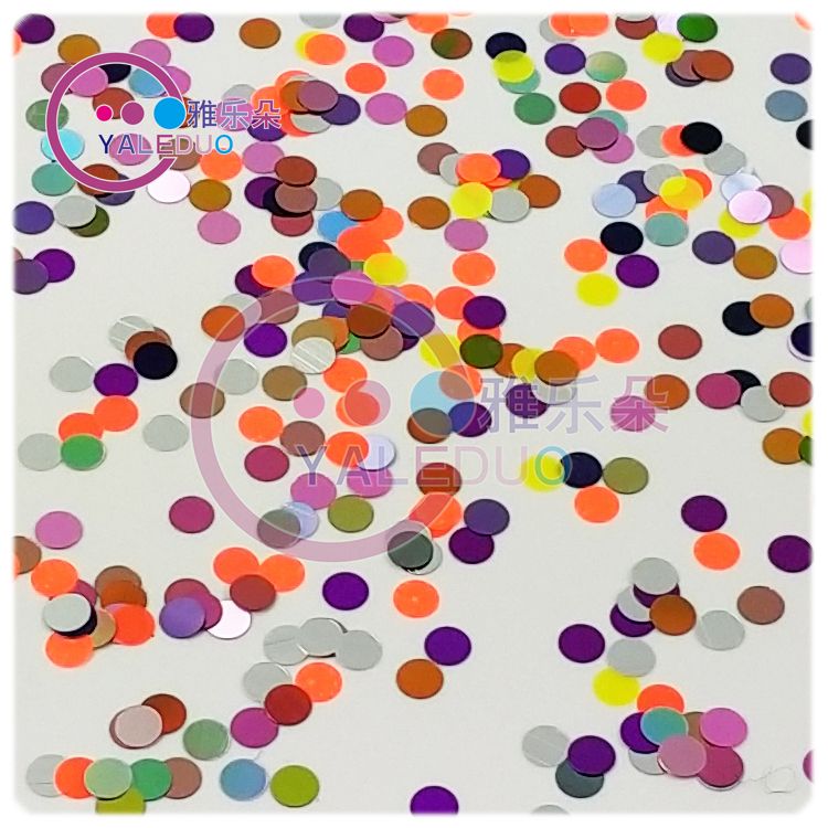 3mm ultra-thin small round sequin nail stickers, nail art accessories, diy material package, eye makeup, phone case, resin excipients Specification image