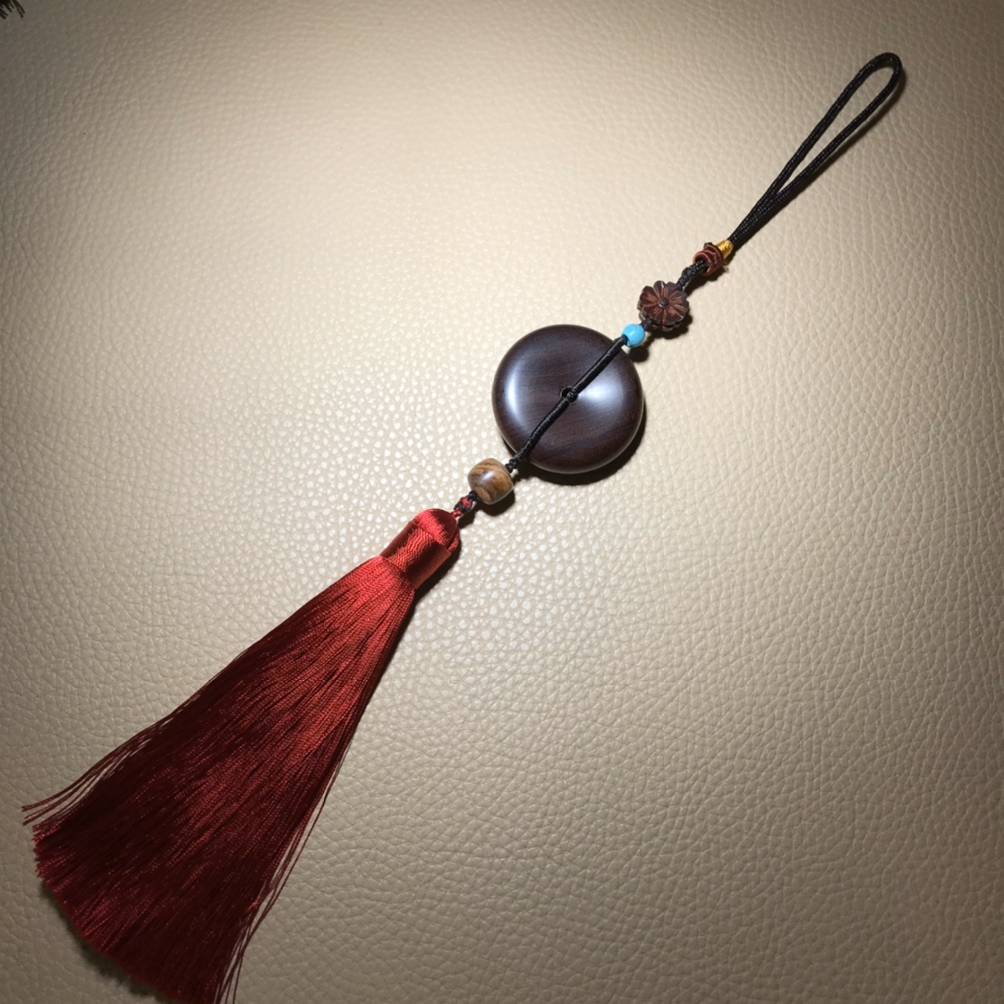 24 Purple sandalwood peace Pendant