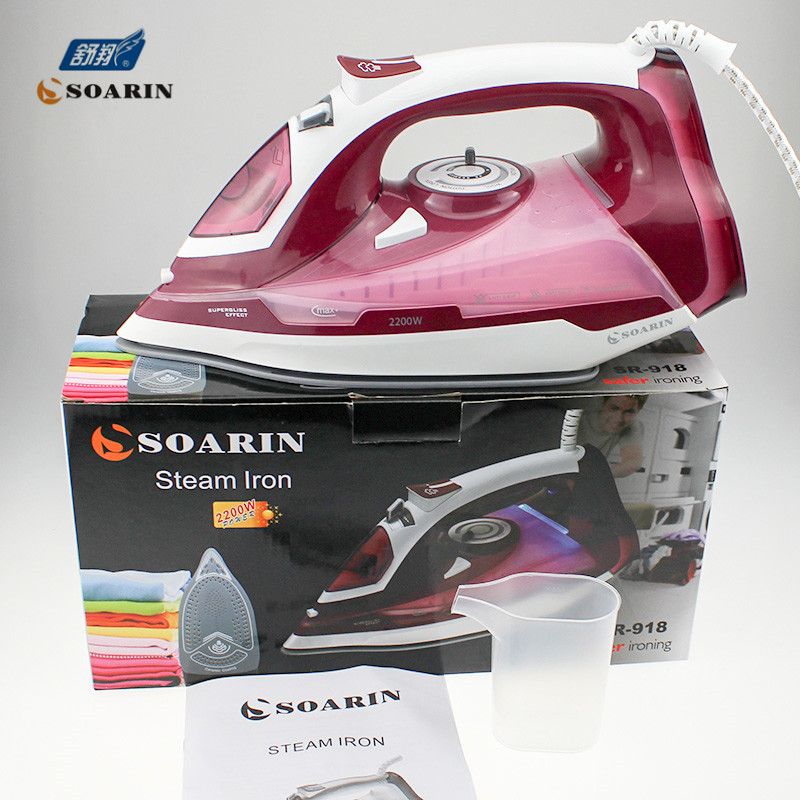 SR-918 ceramic handheld household steam iron for export to English hotels Item Picture