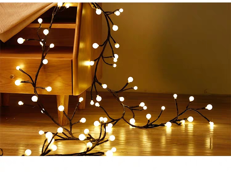 藤条灯/LED灯/氛围灯白底实物图