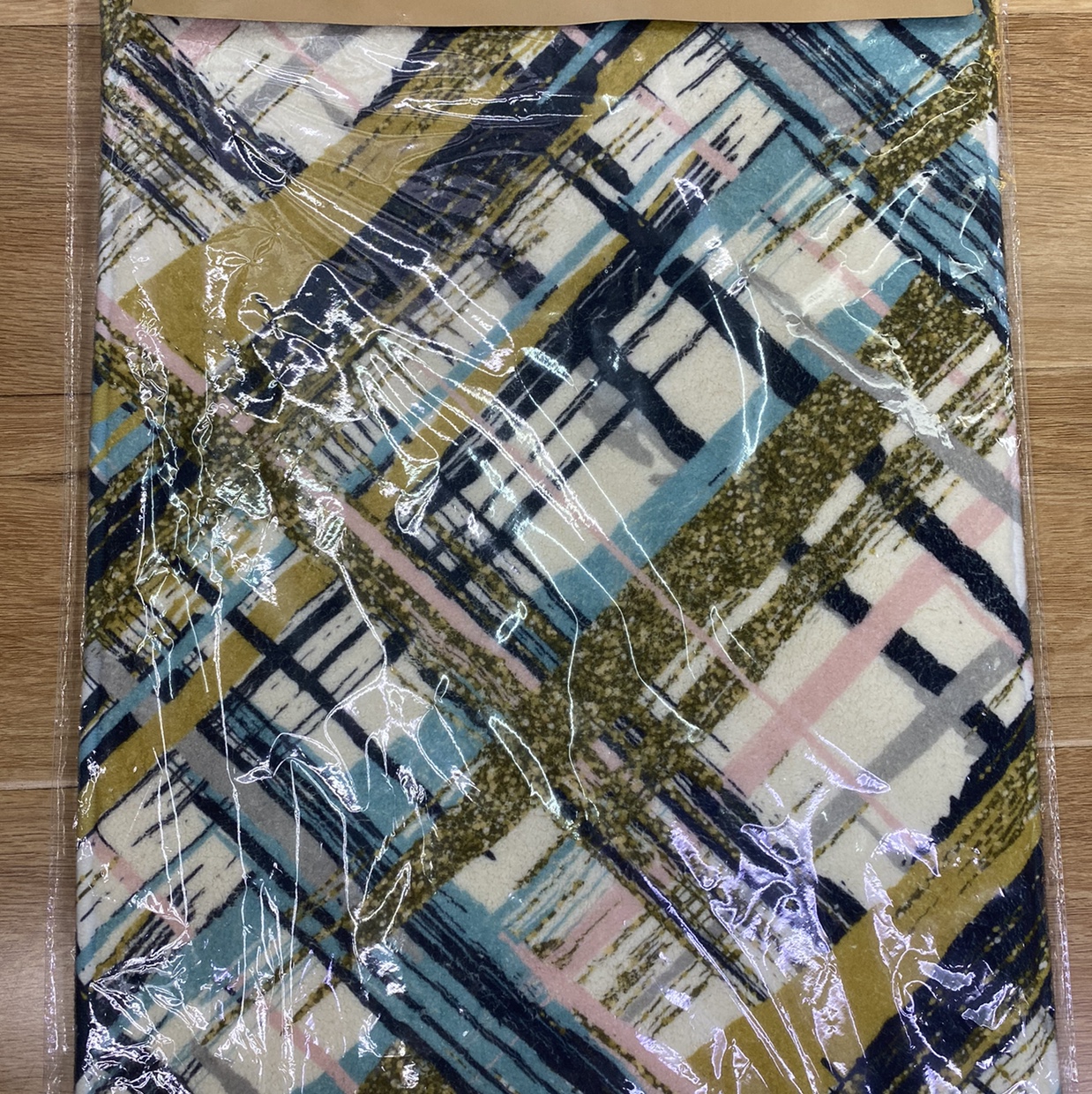 B28.羊绒地垫防滑吸水