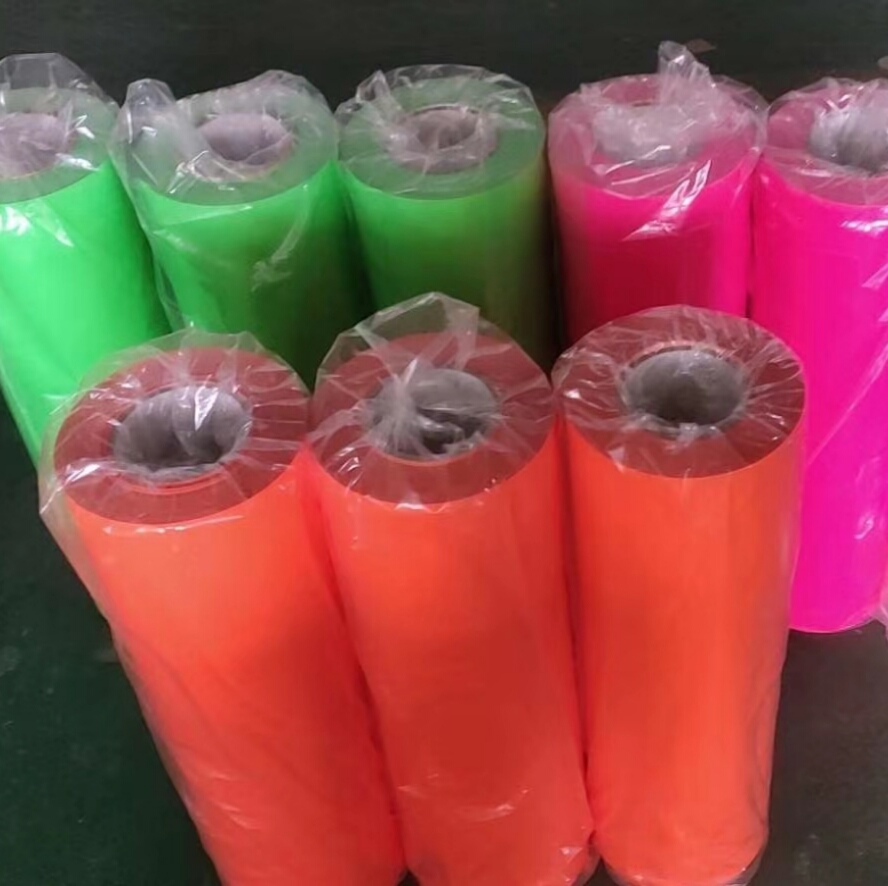 PU fluorescent lettering film PU fluorescent lettering film