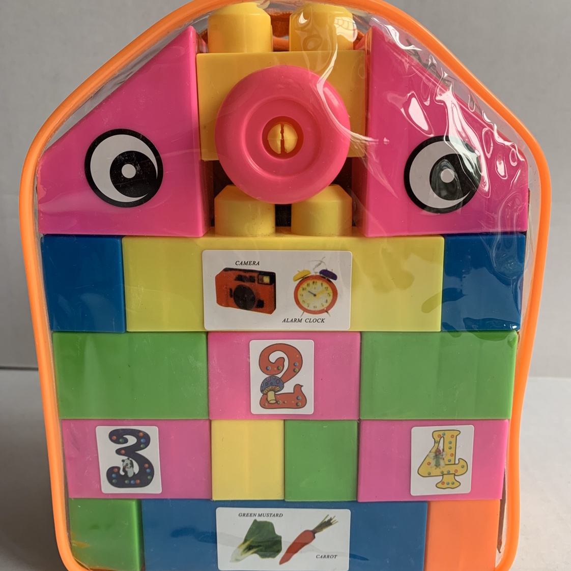 Children's block assembly toy Yizhi Big particle Kindergarten boys girls baby intelligence development plastic 816