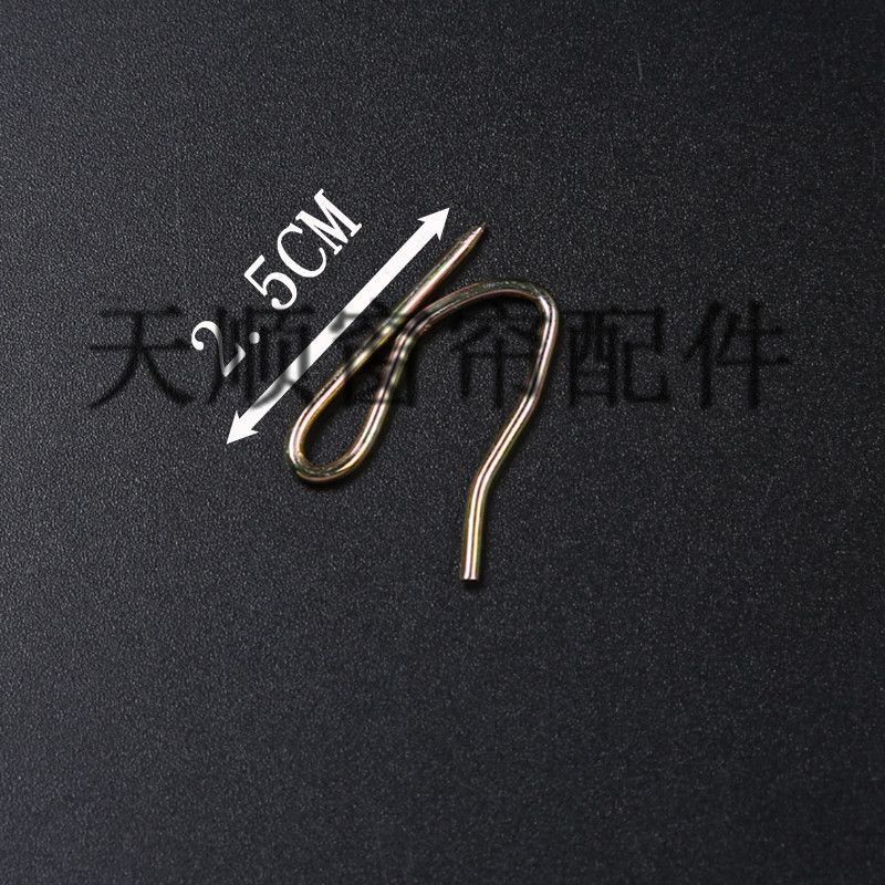 Small and large sharp hooks, stainless steel small and large S hooks, car hooks, fabric hooks, curtain hooks, curtain accessories, free shipping details Picture