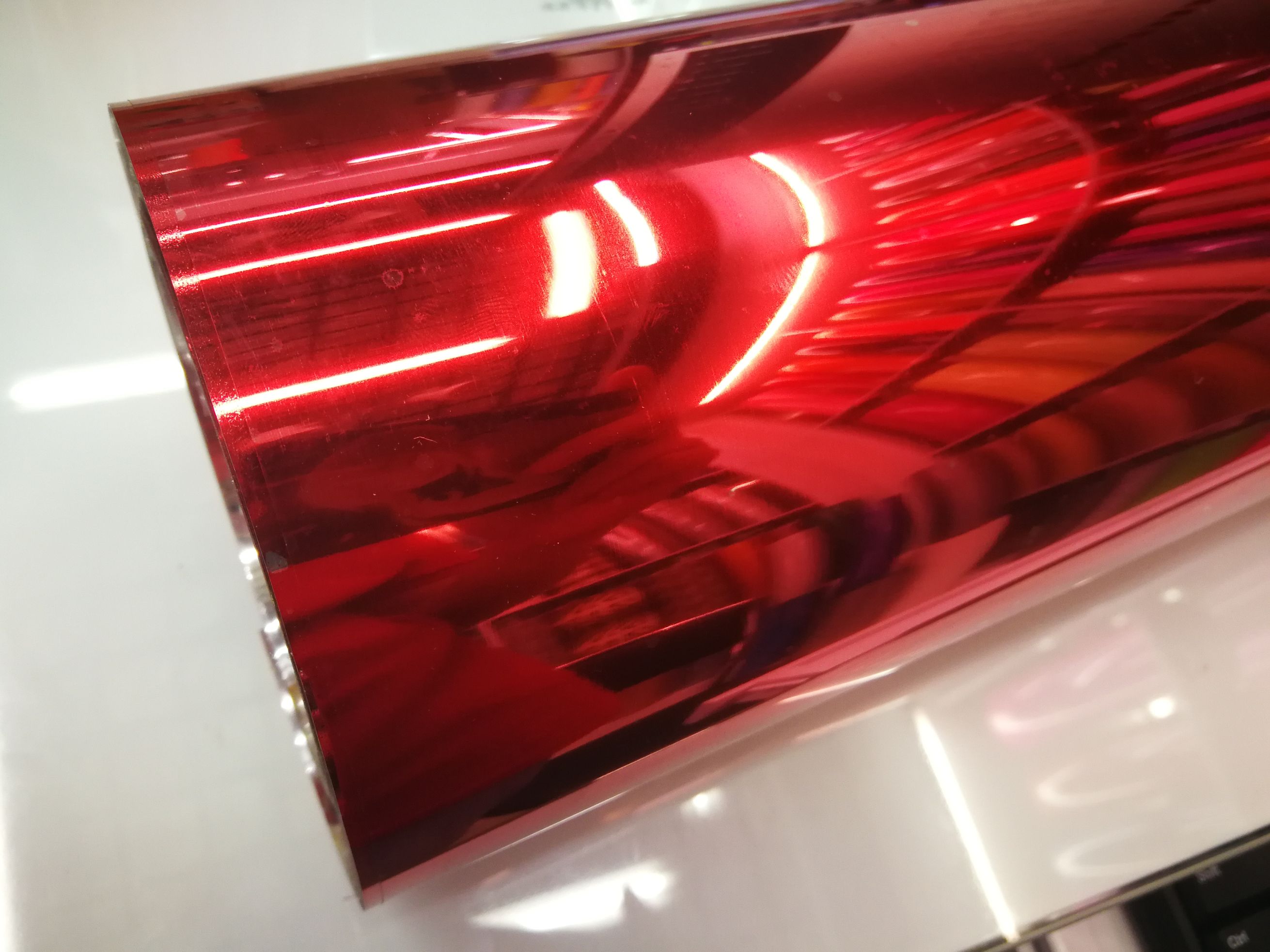 Jia Li Xin metal lettering film PET red heat transfer printing washable environmental manufacturers straight hair