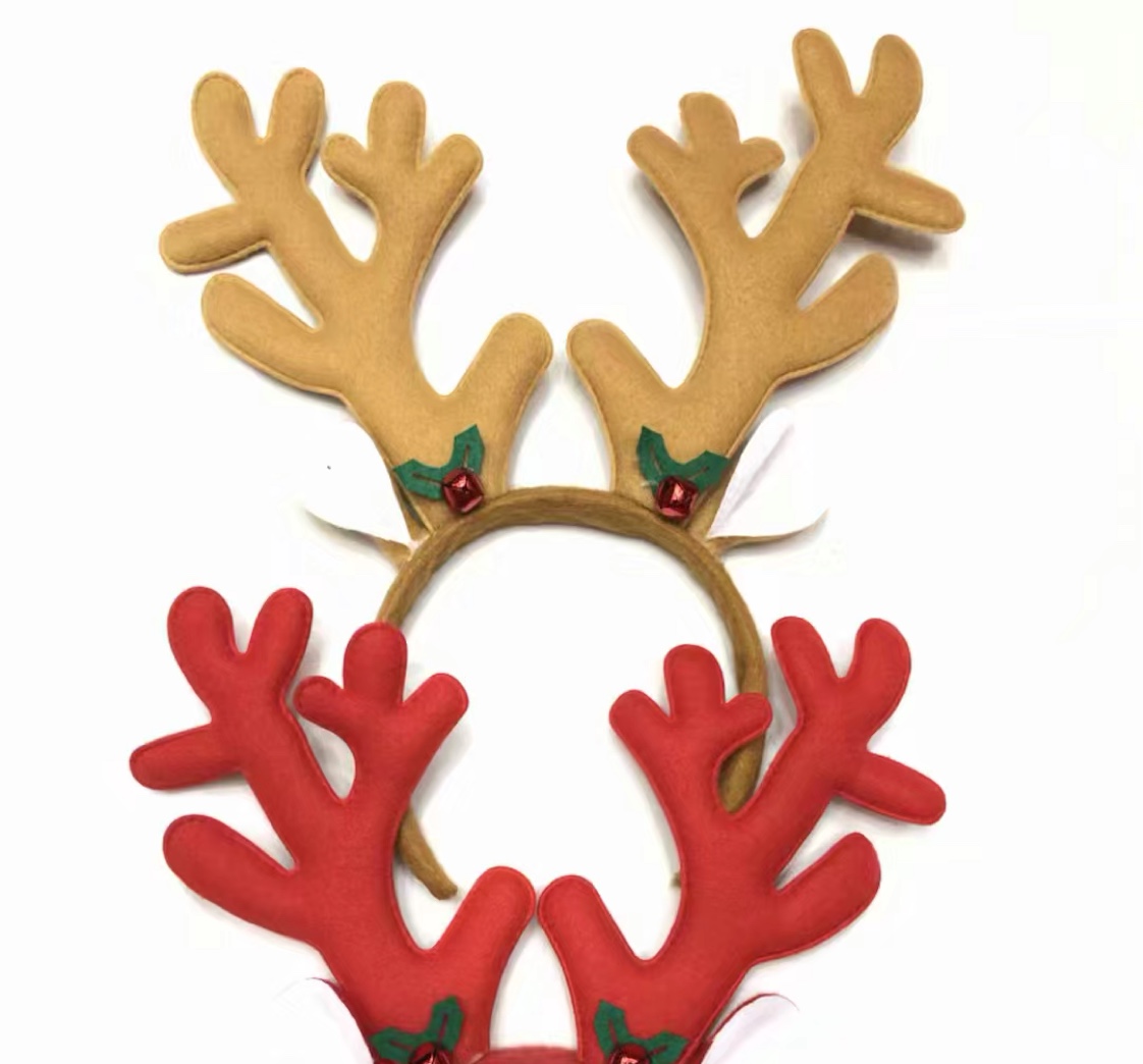 Christmas antler headband, Christmas hairband, Christmas hairpin, Christmas decoration Application Scenario