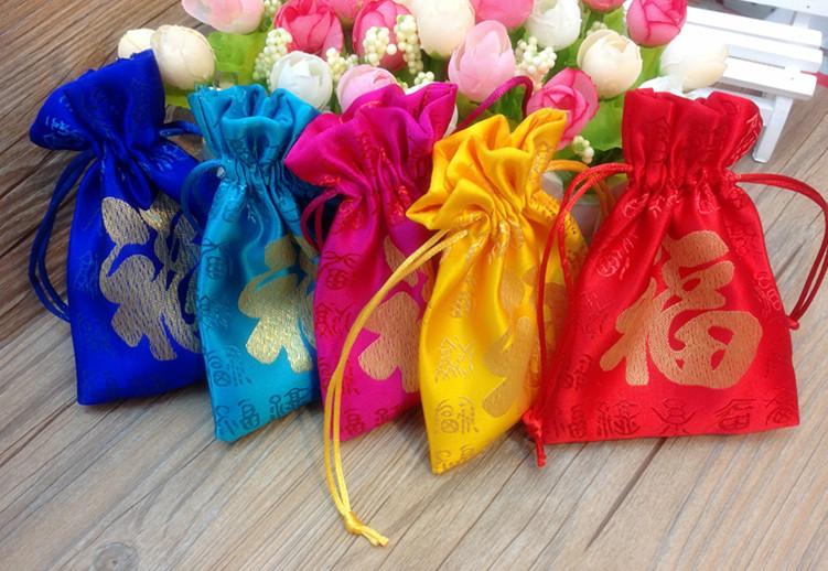 Xitang bag wholesale Baifu silk bag creative promotion Dragon Boat Festival handmade perfume bag lavender empty bag thumbnail