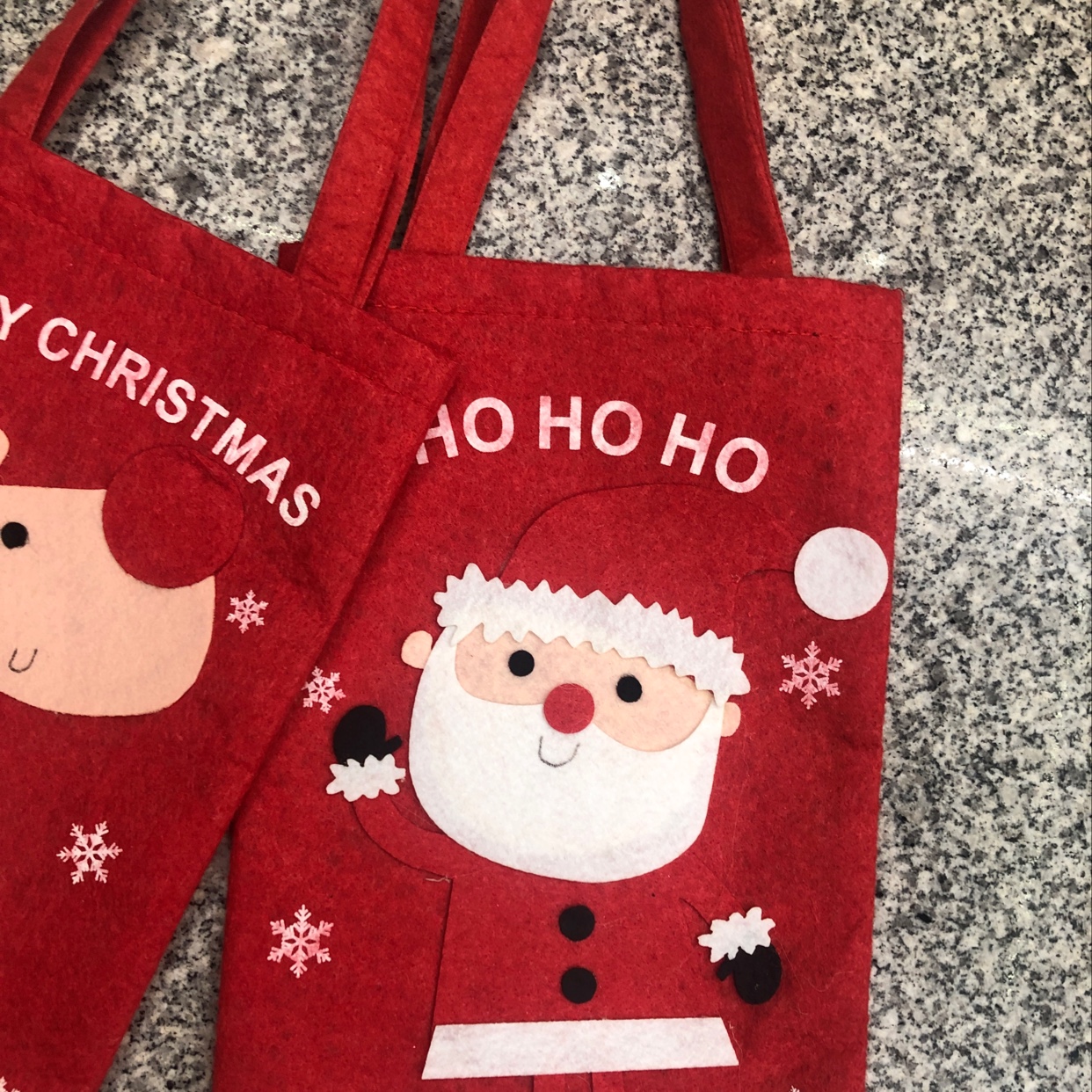 The latest 35*50cm decal gift bag, handbag and candy bag from Hua's Christmas craftsmanship and decoration Specification image