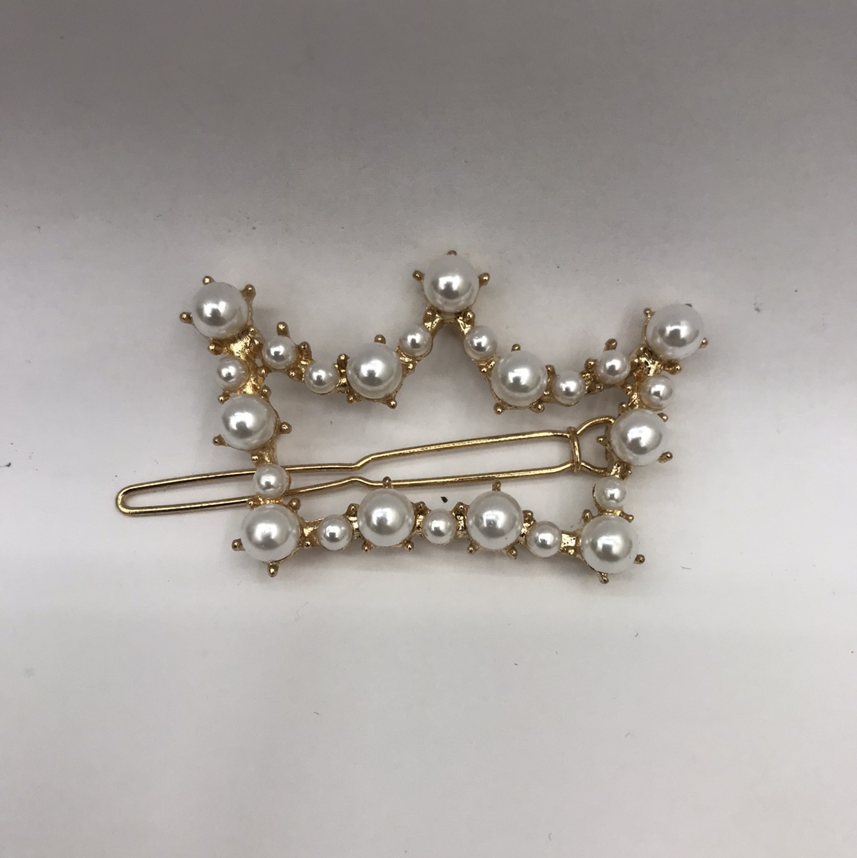 Crown hair ornament frog clasp thumbnail