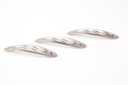Manufacturer direct sale hairpin spring clip steel clip 5cm oval BB clip drip clip DIY headdress accessories thumbnail