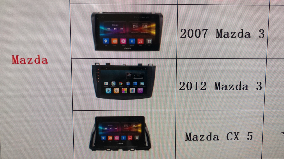 Mazda's big screen Android thumbnail